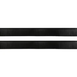New vidaXL Självhäftande dörrborstlist 2 pcs 100 cm Svart