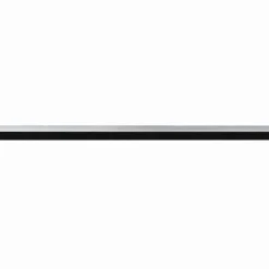 New vidaXL Självhäftande dörrborstlist 2 pcs 100 cm Silver