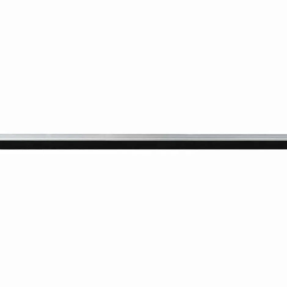 New vidaXL Självhäftande dörrborstlist 2 pcs 100 cm Silver