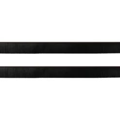 vidaXL Självhäftande dörrborstlist 2 pcs Brun 100 cm Aluminiumlegering