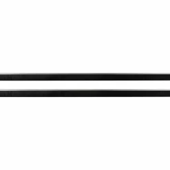 vidaXL Självhäftande dörrborstlist 2 pcs Silver 100 cm