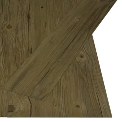 vidaXL Självhäftande golvplanka Natur 32 pcs Brun 4,46 m² PVC