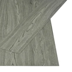 Hot vidaXL Självhäftande golvplanka Natur 32 pcs 4,46 m² PVC Grå