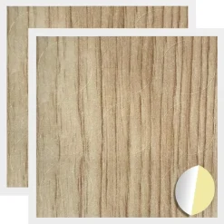vidaXL Självhäftande skruvomslag 2 pcs Artisan Ek Ø 20 x 0,5 mm