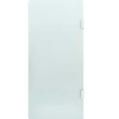 vidaXL Skiljevägg för urinoar 90x40 härdat glas