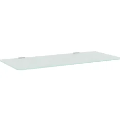 vidaXL Skiljevägg för urinoar 90x40 härdat glas