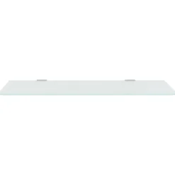 vidaXL Skiljevägg för urinoar 90x40 härdat glas