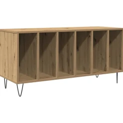 vidaXL Skivskåp med hylla artisan ek 100 x 38 x 48 cm Konstruerat trä