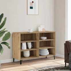 vidaXL Skänk artisan ek 103,5x35x70 cm konstruerat trä
