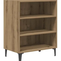 vidaXL Skänk artisan ek 57x35x70 cm konstruerat trä