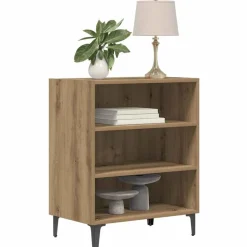 vidaXL Skänk artisan ek 57x35x70 cm konstruerat trä