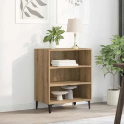 vidaXL Skänk artisan ek 57x35x70 cm konstruerat trä