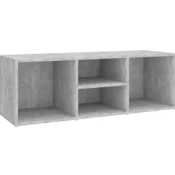 Clearance vidaXL Skoförvaringsbänk 105x35x35 cm konstruerat trä Betonggrå