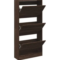 Best vidaXL Skohylla 60x21x125,5 cm konstruerat trä brun ek