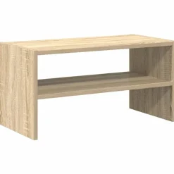 vidaXL Skohylla stapelbar sonoma-ek 60x30x30,5 cm
