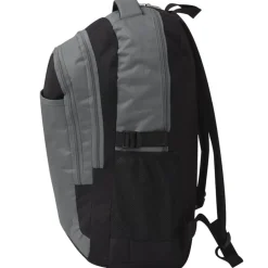 vidaXL Skolryggsäck 40 L svart och grå