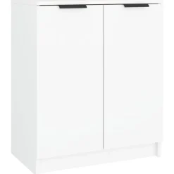 New vidaXL Skoskåp 59x35x70 cm konstruerat trä Vit