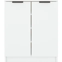 New vidaXL Skoskåp 59x35x70 cm konstruerat trä Vit