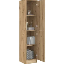 vidaXL Skåp Artisan Ek 35 x 39 x 168 cm
