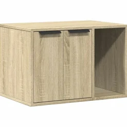 Sale vidaXL Skåp för kattlåda sonoma-ek 60x40x40 cm konstruerat trä Sonoma ek