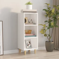 vidaXL Skåp vit 34,5x32,5x90 cm konstruerat trä