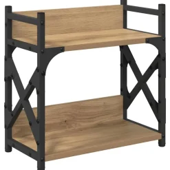 New vidaXL Skrivarställ 40 x 20 x 40 cm Konstruerat trä artisan ek