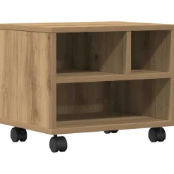 vidaXL Skrivarställ Artisan Ek 41 x 32 x 34,5 cm Konstruerat trä