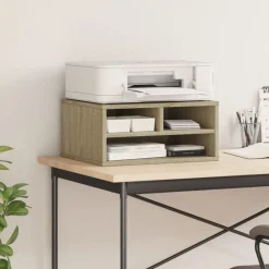 Sale vidaXL Skrivarställ sonoma-ek 49x40x22,5 cm konstruerat trä Sonoma ek