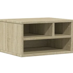 vidaXL Skrivarställ sonoma-ek 40x32x22,5 cm konstruerat trä