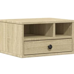 Outlet vidaXL Skrivarställ sonoma-ek 40x32x22,5 cm konstruerat trä Sonoma ek