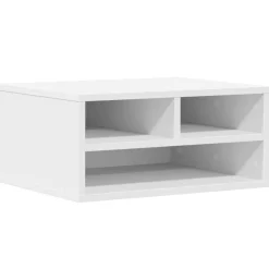 Best vidaXL Skrivarställ 49x40x22,5 cm konstruerat trä Vit