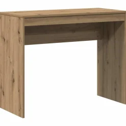 vidaXL Skrivbord artisan ek 90x40x72 cm konstruerat trä
