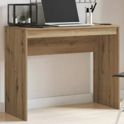 vidaXL Skrivbord artisan ek 90x40x72 cm konstruerat trä