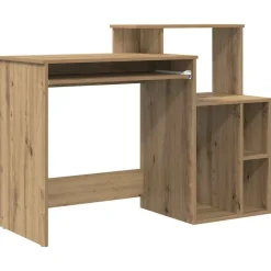 Sale vidaXL Skrivbord 120,5 x 44 x 88,5 cm Konstruerat trä artisan ek