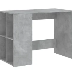 Best vidaXL Skrivbord 102x50x75 cm konstruerat trä Betonggrå