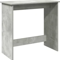 Discount vidaXL Skrivbord 80x40x75 cm konstruerat trä Betonggrå