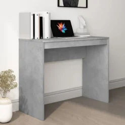 Discount vidaXL Skrivbord 90x40x72 cm konstruerat trä Betonggrå