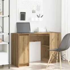 Sale vidaXL Skrivbord hantverksmässig ek 120x42x76 cm konstruerat trä artisan ek