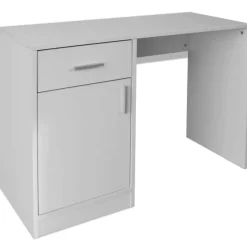 Sale vidaXL Skrivbord med låda och skåp 100x40x73 cm Vit