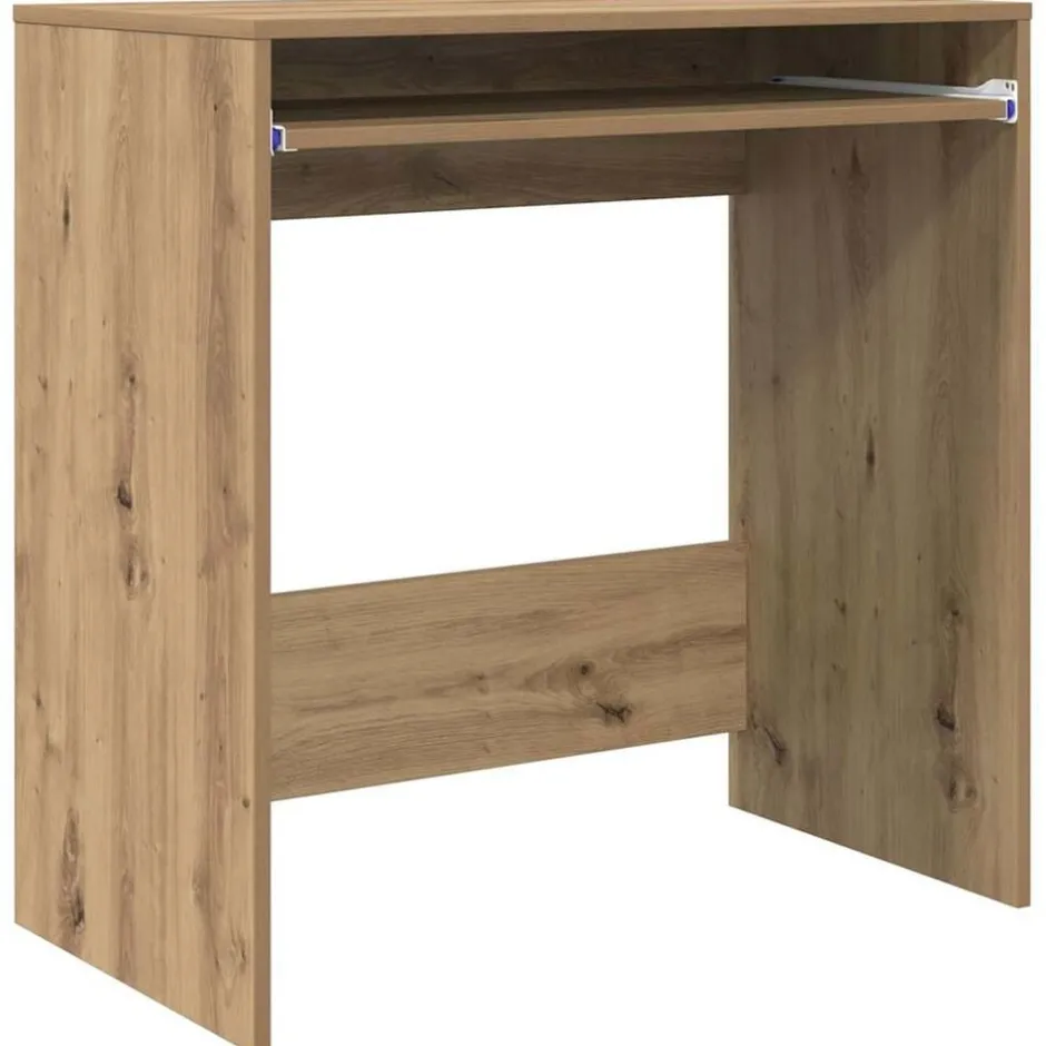 New vidaXL Skrivbord med låda 77.5 x 43 x 79 cm Konstruerat trä artisan ek