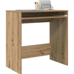 New vidaXL Skrivbord med låda 77.5 x 43 x 79 cm Konstruerat trä artisan ek
