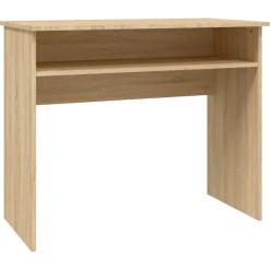 Sale vidaXL Skrivbord sonoma-ek 90x50x74 cm konstruerat trä Sonoma ek