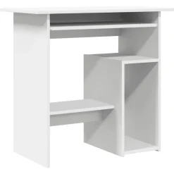 Discount vidaXL Skrivbord 80x45x74 cm konstruerat trä Vit