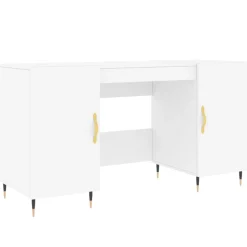 Hot vidaXL Skrivbord 140x50x75 cm konstruerat trä Vit