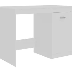 vidaXL Skrivbord 100x50x76 cm konstruerat trä Vit