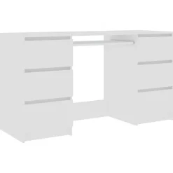 Clearance vidaXL Skrivbord 140x50x77 cm konstruerat trä Vit