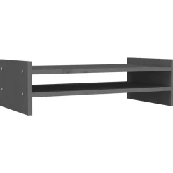 Outlet vidaXL Skärmställ 50x27x15 cm massiv furu Grå