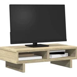 vidaXL Skärmställ sonoma-ek 50x27x15 cm konstruerat trä