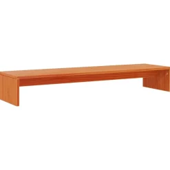 Online vidaXL Skärmställ 100x27x15 cm massiv furu Vaxbrun