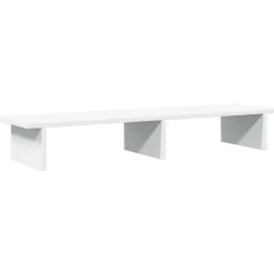 Best vidaXL Skärmställ 100x27x15 cm konstruerat trä Vit